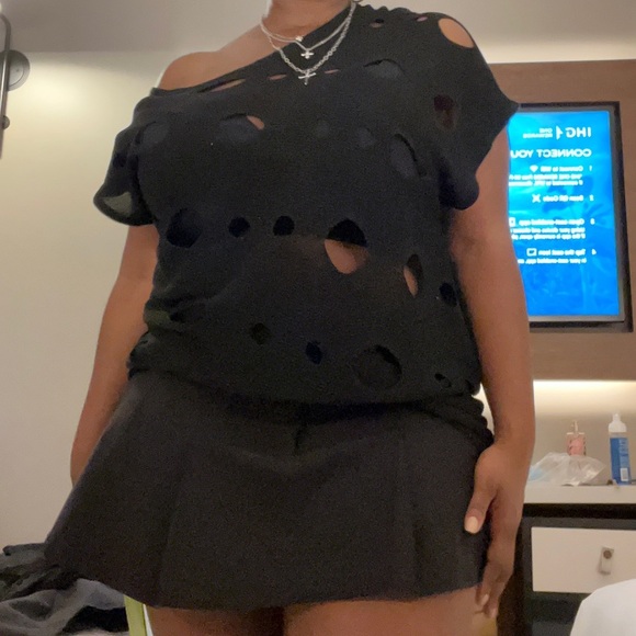 H&M black mini skirt - Picture 10 of 11